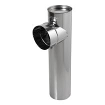 Te / Joelho Para Chaminé / Fogão à Lenha Inox 430 Zatti