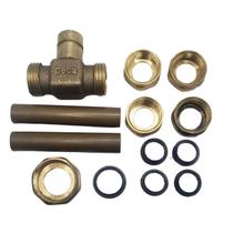 Te ligação Para Misturador Lavatório Deca em metal ajustavel - 4600532