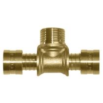 TÊ Macho 1/2 Fixo para Água Metálico PEX Amanco COD 97553 E 97554