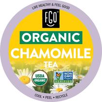 Té orgánico de manzanilla FGO en cápsulas K-Cup, paquete de 24 Té orgánico de manzanilla FGO en cápsulas K-Cup, paquete de 24