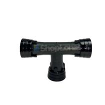 Te Para Mangueira 16mm C/ Anel 6 Pontas para Irrigação 10 un
