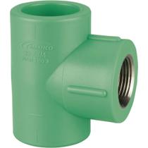 Te Ppr Transição Fêmea Amanco Dn25 X 1/2 X 25 Te Ppr Transição Fêmea Amanco Dn25 X 1/2 X 25