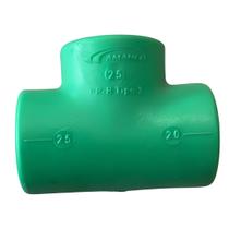 Te Redução DN 25x25x20mm F/F/F PPR Com 12 Unidades - Amanco