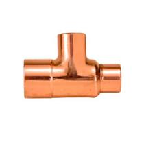 TÊ Redução Lateral Cobre 28X28X22mm Rumo Certo