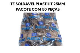 Te Soldável 25 mm Plastilit pacote c/ 50 peças