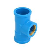 Te Soldável com Bucha Latão 25 X 3/4 Pol Azul Krona