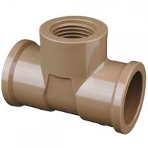 Te Soldavel Com Rosca Fortlev 25X3/4'' Lr - Kit C/20 Pecas