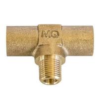 Te Tee 1/8" Para Instalações de Agua Gás Conexão Ar Reguladores de Gás e Adaptações