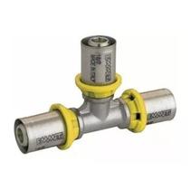 Tê Tee Intermediário Conexâo Multi 16mm Gas Tubo Pex Emmeti Tê Tee Intermediário Conexâo Multi 16mm Gas Tubo Pex Emmeti