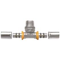 Te Tee p/ Gás Encanado 16mm RM 1/2'' Pex Multicamadas Astra