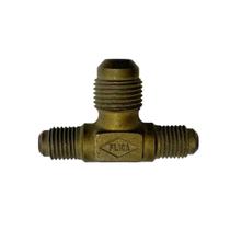 Tê Tee Redutor 1/4"x1/4"x3/8" SAE Macho Com Rosca