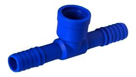 Te Triplo Para Tubo De Irrigação 1/2" Pelbd com Rosca Fêmea - 50 Unidades Te Triplo Para Tubo De Irrigação 1/2" Pelbd com Rosca Fêmea - 50 Unidades