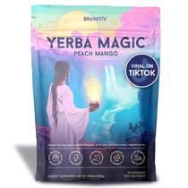 Tea Brainista Yerba Magic Peach Mango Instantâneo em Pó 330g Tea Brainista Yerba Magic Peach Mango Instantâneo em Pó 330g