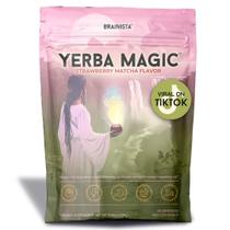 Tea Brainista Yerba Magic Strawberry Matcha Instant 30 porções