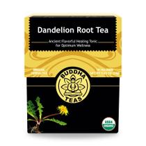 Tea Buddha Teas Organic Dandelion Root 18 saquinhos de chá