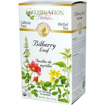 Tea Celebration Herbals Bilberry Leaf Organic 24 sacos