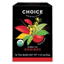 Tea Choice Organic Rooibos 48 sacos de comércio justo sem cafeína Tea Choice Organic Rooibos 48 sacos de comércio justo sem cafeína