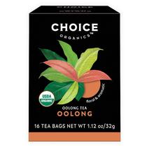 Tea Choice Organic Teas Oolong Fair Trade 48 sacos x 3