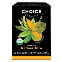 Tea Choice Organics Organics Organic Genmaicha 96 sacos (pacote com 6)