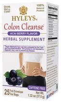 Tea HYLEYS Colon Cleanse Acai Berry Flavor 25 saquinhos de chá