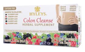 Tea HYLEYS Colon Cleanse Sorted Flavors 42 saquinhos de chá Tea HYLEYS Colon Cleanse Sorted Flavors 42 saquinhos de chá