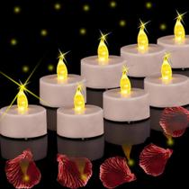 Tea Lights Boakboary, sem chama, operado por bateria, pacote com 100