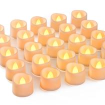Tea Lights Candles Homemory Flickering Flameless, pacote com 48