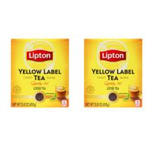 Tea Lipton Yellow Label Black Loose 900 g, pacote com 2 Tea Lipton Yellow Label Black Loose 900 g, pacote com 2