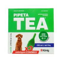Tea Pipeta Cães De 5,1 Até 10kg C/3 Pipetas De 1,3ml - Konig