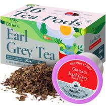 Tea Pods Gya Tea Co Earl Grey, chá preto, 16 unidades