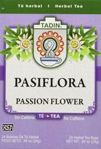Tea Tadin Pasiflora Passion Flower 24 saquinhos de chá