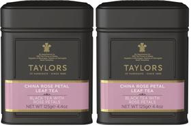 Tea Taylors of Harrogate China Rose Petal Loose Leaf 125g x2