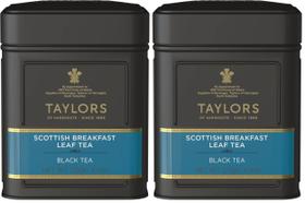 Tea Taylors of Harrogate Scottish Breakfast Loose Leaf 125g x2 Tea Taylors of Harrogate Scottish Breakfast Loose Leaf 125g x2