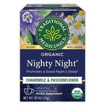 Tea Traditional Medicinals Organic Nighty Night 16 saquinhos de chá