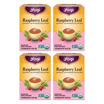 Tea Yogi Raspberry Leaf Organic 64 saquinhos de chá sem cafeína Tea Yogi Raspberry Leaf Organic 64 saquinhos de chá sem cafeína