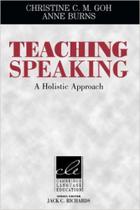 Teaching speaking - CAMBRIDGE UNIVERSITY PRESS DO BRASIL