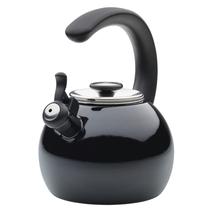 Teakettle Circulon Enamel em Aço Whistling 2L Black