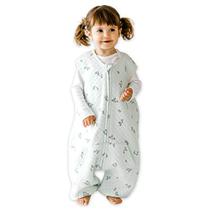 TEALBEE DREAMSUIT: Baby & Toddler Wearable Blanket - Sacos para Crianças & Bebês - Mantenha-se quente no sono com 0,8 TOG Saco de Sono com pés - Terno de Sono infantil mais macio para caminhantes (12m-2T, grande)