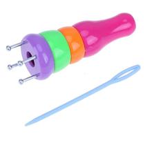 Tear Manual Tricotin Rabo De Gato Crochê I-cord E Cortador