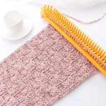 Tear Tricô Linear Plástico + Ferramentas 36cm Diy cachecol