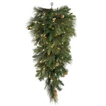 Teardrop de Navidad Vickerman 36" Abeto Mixto Esmeralda Sin Luces Teardrop de Navidad Vickerman 36" Abeto Mixto Esmeralda Sin Luces