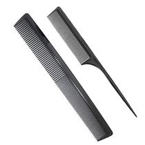 Teasing Comb AFT90 Professional, dentes finos e largos, preto Teasing Comb AFT90 Professional, dentes finos e largos, preto
