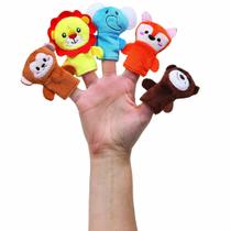 Teatrinho Dedoches Animais da Selva Buba Baby 7500 Teatrinho Dedoches Animais da Selva Buba Baby 7500