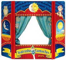 Teatro de Fantoches 99x80cm colorida Teatro de Fantoches 99x80cm colorida