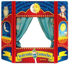 Teatro de Fantoches 99x80cm colorida Teatro de Fantoches 99x80cm colorida
