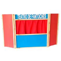 Teatro De Fantoches Pequeno - Interação - Infantil -escolas -igrejas -bebês Teatro De Fantoches Pequeno - Interação - Infantil -escolas -igrejas -bebês