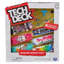Tech Deck DGK Pack Com 6 Skates e Acessórios - Sunny 2892