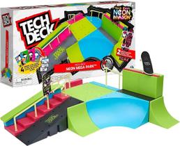 Tech Deck Mega Rampa Skate de Dedo X-Connect Neon - Sunny 2896 Tech Deck Mega Rampa Skate de Dedo X-Connect Neon - Sunny 2896