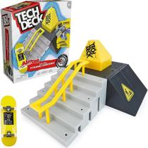 Tech Deck Pista Parque X-connect Rampa E Skate De Dedo - Sunny
