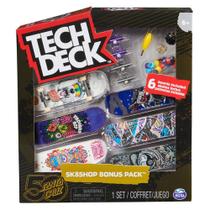 Tech Deck - Skate De Dedo - 6 Unidades - Santa Cruz SUNNY BRINQUEDOS